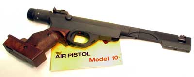 Diana dual pistol recoilless single stroke spring air gun