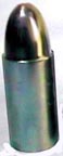 Lead SWC rifle bullet, 1-E nose