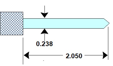 Stop pin for early Series II press