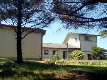Back of property