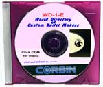 Corbin World Directory of Custom Bullet Makers on CD-ROM